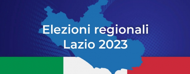 ELEZIONI REGIONALI LAZIO 2023 - Manifesto liste dei candidati